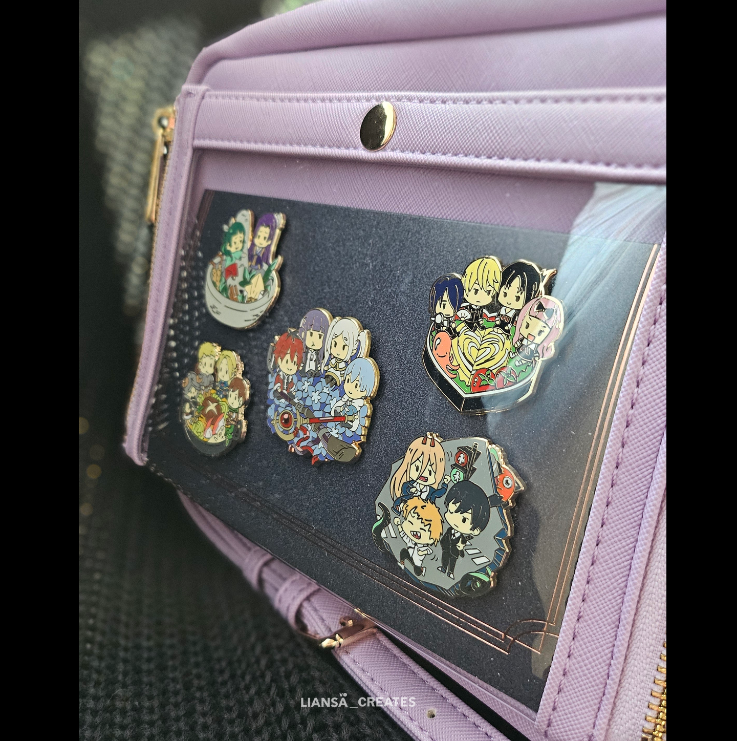 Frieren Flower Staff Pin