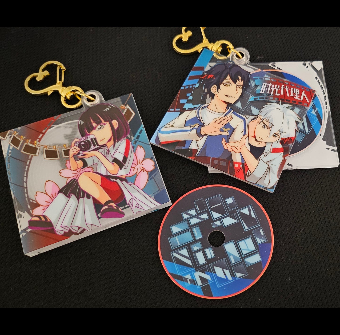 Link Click Special Holo CD Charm