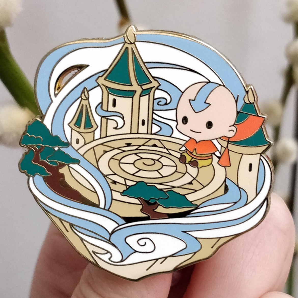 Air Temple Pin