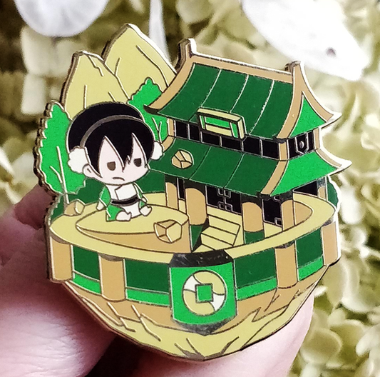 Earth Temple Pin