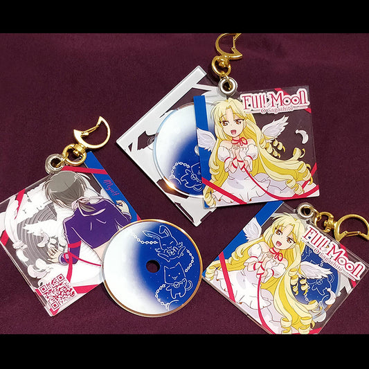 Full Moon Special Holo CD Charm