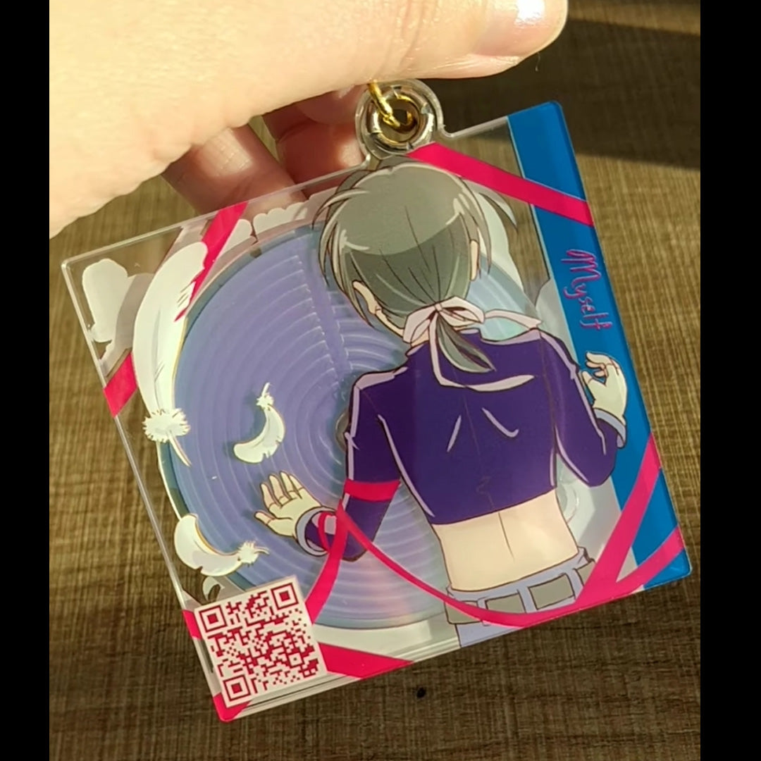Full Moon Special Holo CD Charm