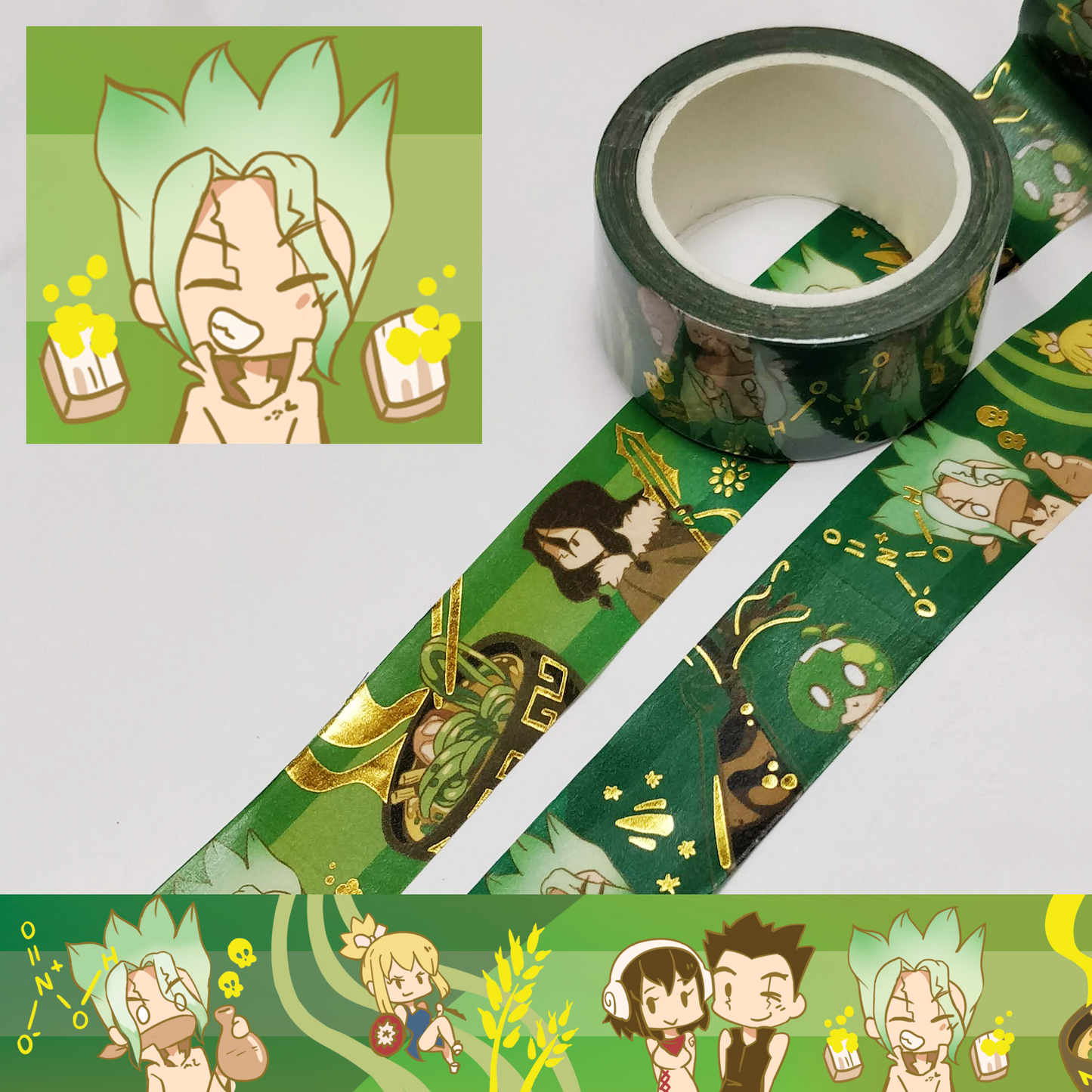 Dr Stone Washi Tape